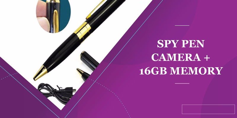 Spy Pen Camera + 16Gb Memory Card
